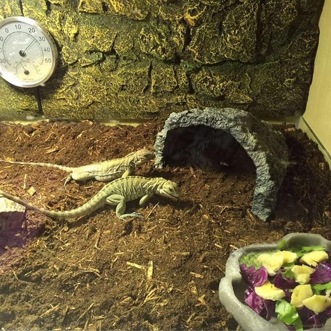 BNOSDM Reptile Soil Substrate Fluffy Small-Strand Reptile Substrate and Snake Bedding Clean Natural Terrarium Bedding for Lizards Snakes Tortoises Tarantulas BNOSDM