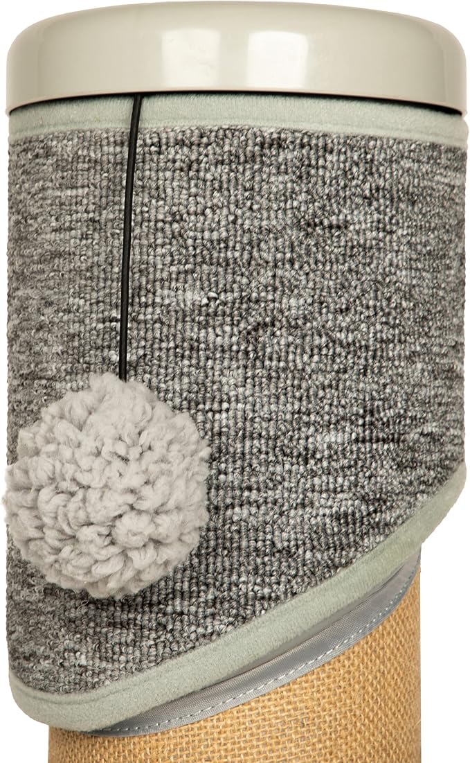 Kitty City Sisal Post Scratcher, Tremendous Twist Post - PAWPICO