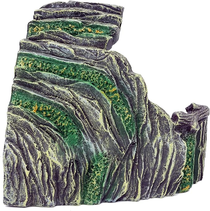 JIHAQUA Terrarium Decor Reptile Hide Reptile Hides and Caves Aquarium Tank Accessories Decorations,Medium JIHAQUA