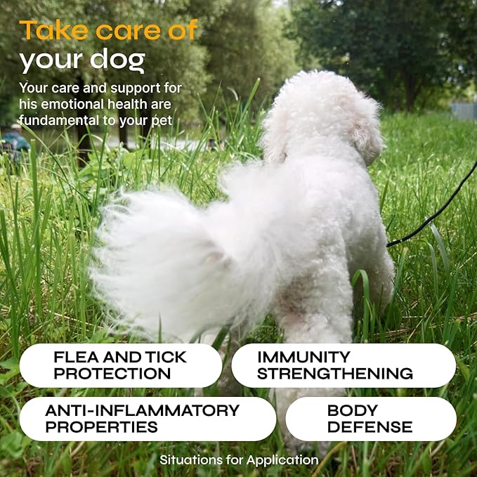 Flea and Tick Prevention for Dogs - Dog Flea Treatment Chews - Immune Support Flea and Tick Chewables for Dogs - Dog Flea & Tick Control Supplement - All Breeds & Ages - Vet Formulated - Soft Treats VETRICA