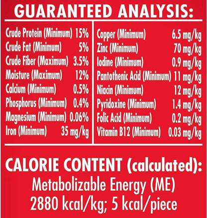 Milk-Bone Mini's Flavor Snacks Dog Treats, 2.5 Ounce (Pack of 20), Perfect for Walks, Travel Size, Party Favor - PAWPICO