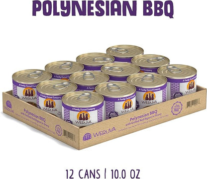 Weruva Classic Cat Food, Polynesian BBQ with Grilled Red Bigeye in Gravy, 10oz Can (Pack of 12) - PAWPICO