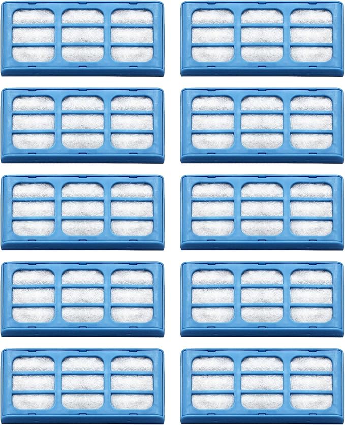 Replacement Water Filter Cartridges for Cat Mate & Dog Mate Fountains, Pack of 10 - PAWPICO