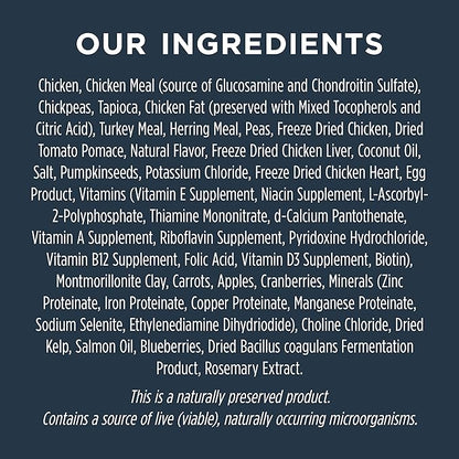 Instinct Raw Boost Small Breed Grain Free Recipe with Real Chicken Natural Dry Dog Food, 4 lb. Bag - PAWPICO