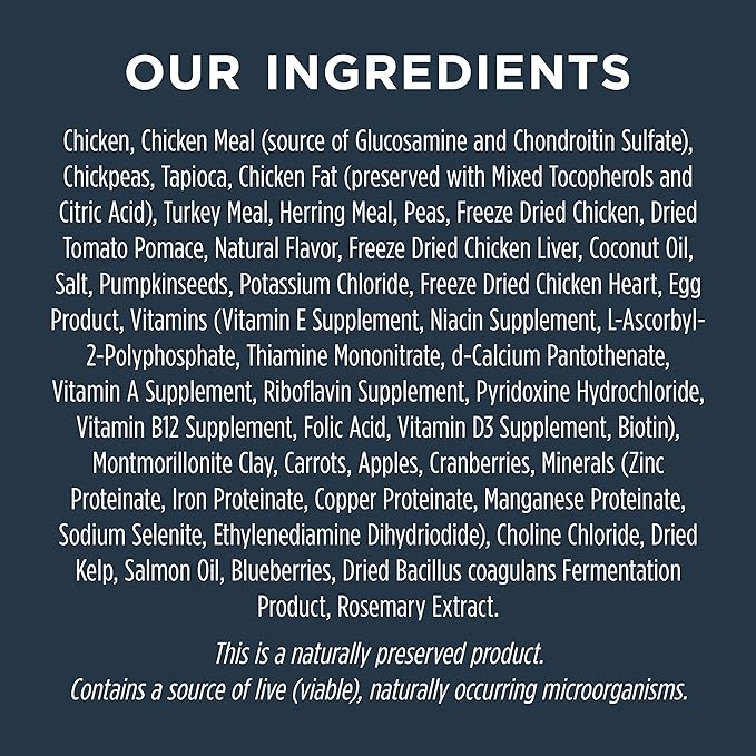 Instinct Raw Boost Small Breed Grain Free Recipe with Real Chicken Natural Dry Dog Food, Bag, 10 Pound (Pack of 1) - PAWPICO