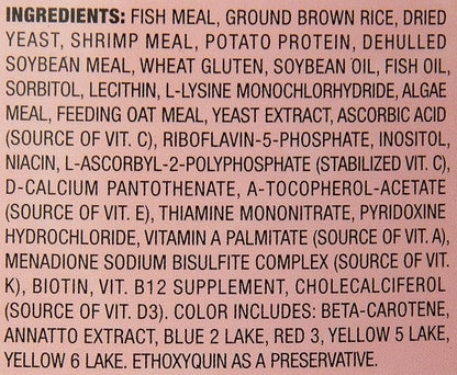 TetraCichlid Cichlid Flakes 1.75 Pounds, Fish Food, Clear Water Advanced Form Tetra