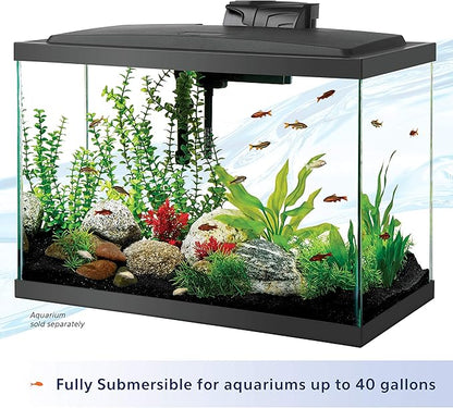 Aqueon Aquarium Fish Tank Preset Heater For Up To 40 Gallons, 100 Watts Aqueon
