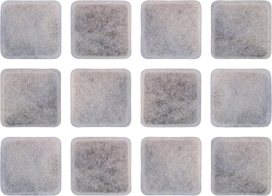 Filters for Petmate Replendish and Petmate Mason Pet Fountains, Pack of 12 For Dog - PAWPICO