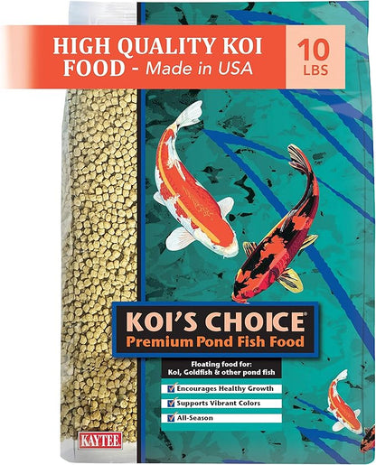 Kaytee Koi's Choice Koi Floating Fish Food, 10 Pound Kaytee