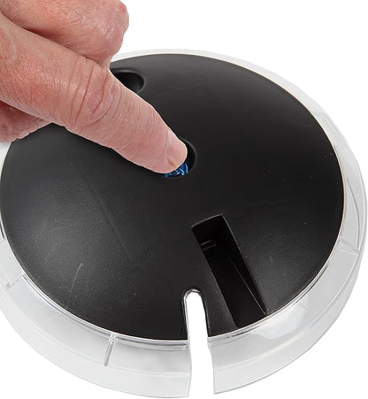 Koller Products 2-Gallon Hex Aquarium Starter Tank - LED Lighting (7 Color Selections), Impact-Resistant Plastic Fish Bowl with Stand for Betta/Nano/Goldfish, Wedding Event & Home Decor DISCOVERTHEEXCITINGWORLDOFKEEPINGTROPICALFISH