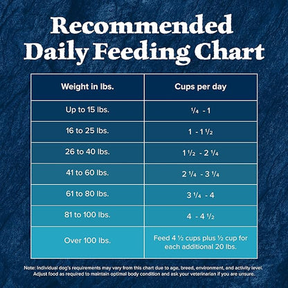 Blue Buffalo Wilderness Natural High-Protein Dry Food for Adult Dogs, with Wholesome Grains, Duck, 13-lb bag. - PAWPICO