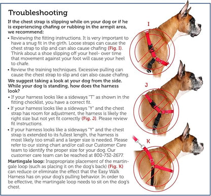 PetSafe Easy Walk No-Pull Dog Harness - The Ultimate Harness to Help Stop Pulling - Take Control & Teach Better Leash Manners - Helps Prevent Pets Pulling on Walks, Large, Deep Purple/Black PetSafe