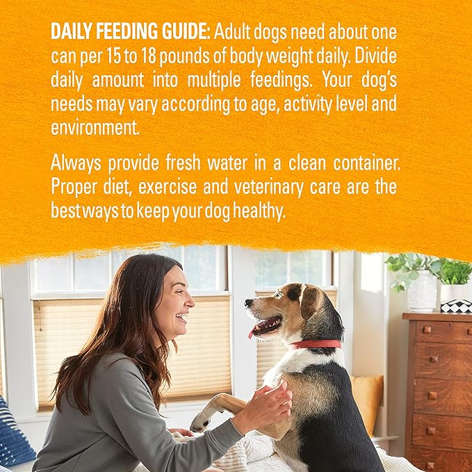 Purina Beyond Grain Free, Natural Pate Wet Dog Food, Grain Free Chicken, Carrot & Pea Recipe - (12) 13 oz. Cans - PAWPICO