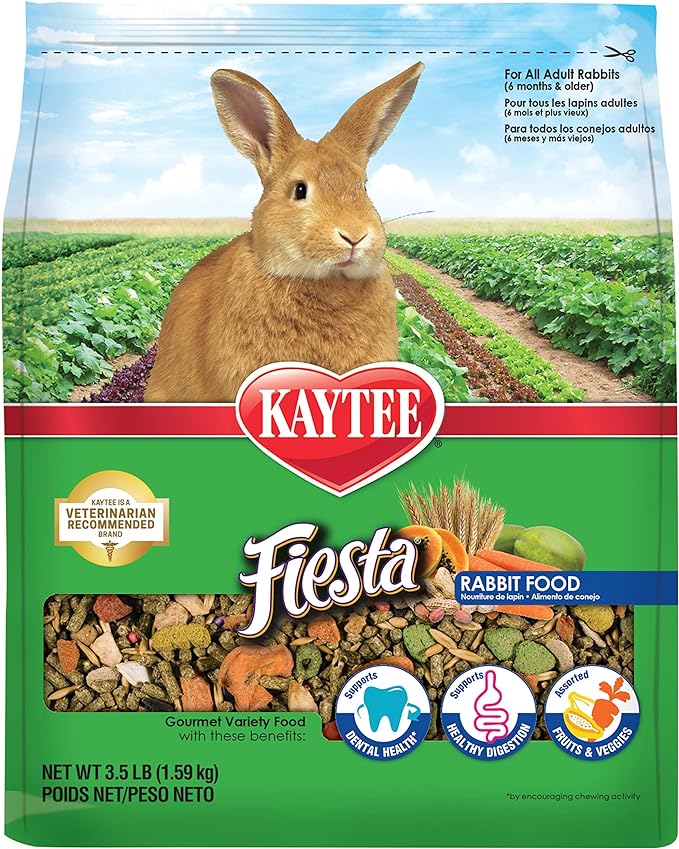 Kaytee Fiesta Rabbit Food 3.5 lb Kaytee