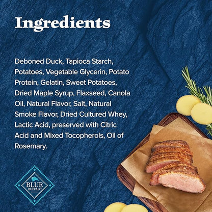 Blue Buffalo Wilderness Wild Bits Soft & Chewy Training Treats for Dogs, Grain-Free, Duck Recipe, 4-oz. Bag - PAWPICO