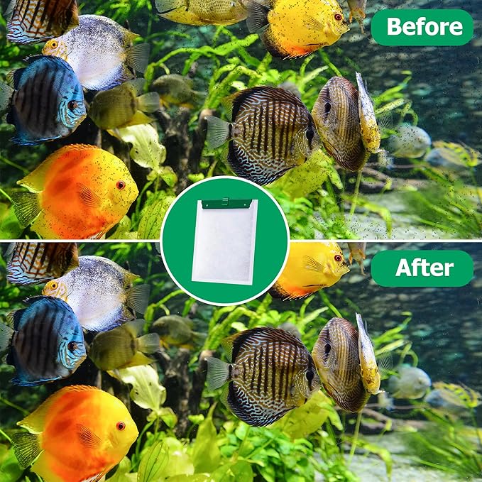 [Assembled] Medium Filter Cartridge Replacement for Tetra Whisper Bio-Bag Filters Cartridges Medium, Compatible with Tetra Whisper Filters 10i / IQ10 / PF10 and TetraFauna ReptoFilter - 9 Pack Renami