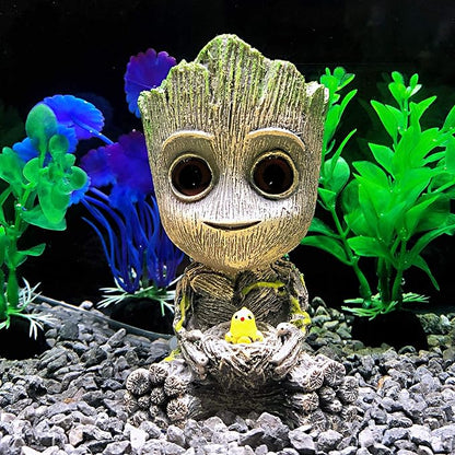 Aquarium Groot Air Bubbler Decorations Fish Tank Air Stone Set AnxunJim
