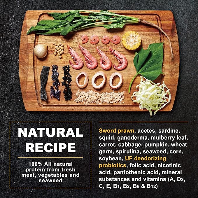 Ultra Fresh Floating Juvenile Turtle Food, All Natural Ingredients, Wild Sword Prawn, w/Deodorizing Probiotics, Juvenile Turtle Deodorizing Nutri Stick 1.6 oz UltraFresh-ShrimpDelight