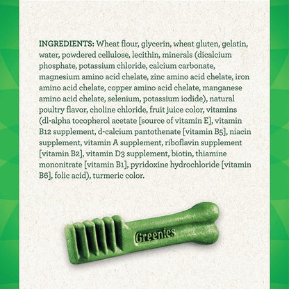 GREENIES Original TEENIE Natural Dog Dental Care Chews Oral Health Dog Treats, 72 oz. Pack (260 Treats) - PAWPICO