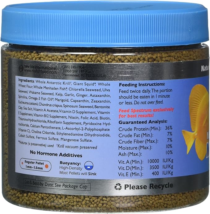 New Life Spectrum Naturox Series Marine Formula Supplement 300g New+Life+Spectrum