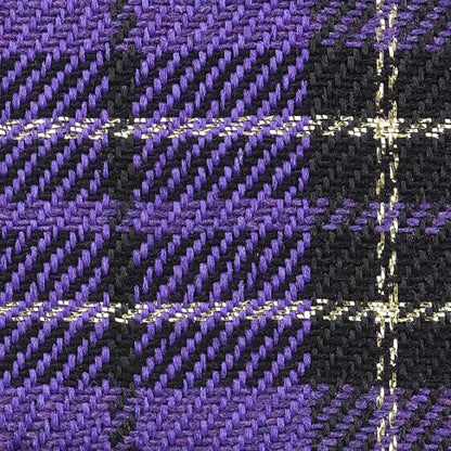 GAMUDA Small Dog Harness Collar and Leash Set, Step in No Chock No Pull Soft Mesh Adjustable Dog Vest Harnesses Plaid Reflective for Dogs Puppy Cats Kitten Rabbit (Purple, XL) GAMUDACollarsCollection