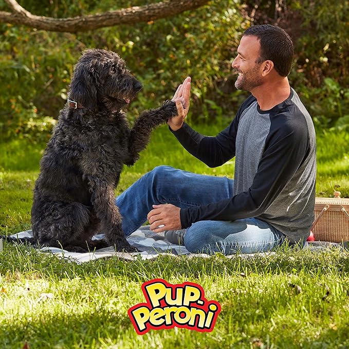 Pup-Peroni Dog Treats, Triple Meat Lovers Flavor, 5.6 Ounce (Pack of 8), Bacon, Sausage and Pepperoni - PAWPICO