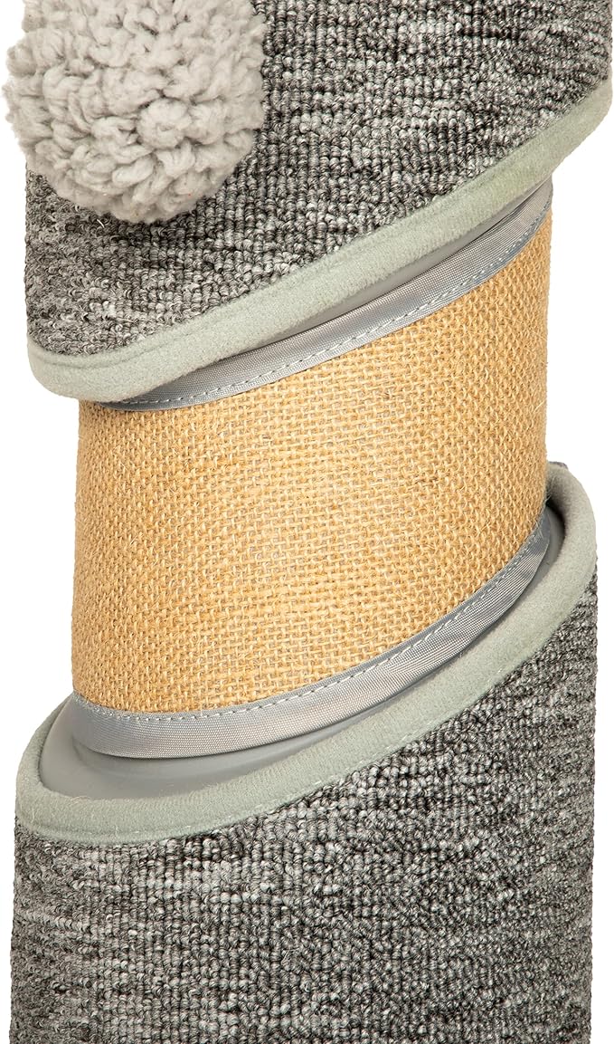 Kitty City Sisal Post Scratcher, Tremendous Twist Post - PAWPICO