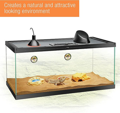 Zilla Pet Reptile Terrarium Substrate Bedding, Walnut Desert Blend, for Bearded Dragons, Monitors, Skinks and Uromastyx, 5 Quart Zilla