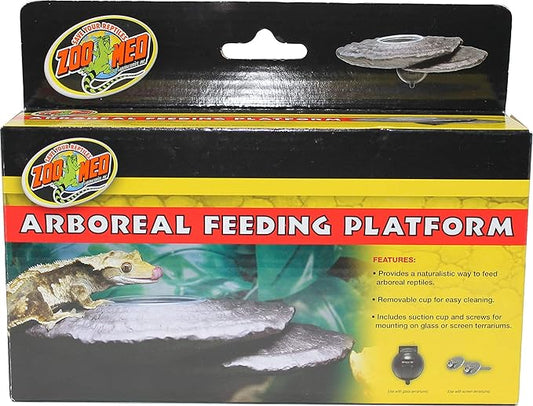 Zoo Med Arboreal Feeding Platform,Black ZooMed