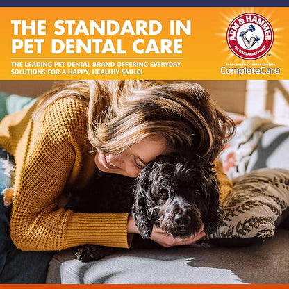 Arm & Hammer Complete Care Enzymatic Dog Toothpaste, 6.2 oz - Dog Toothpaste for Puppies and Adult Dogs, Toothpaste for Dogs - Pet Toothpaste, Dog Dental Care and Clean Dog Teeth - 48 Pack ARMHAMMER