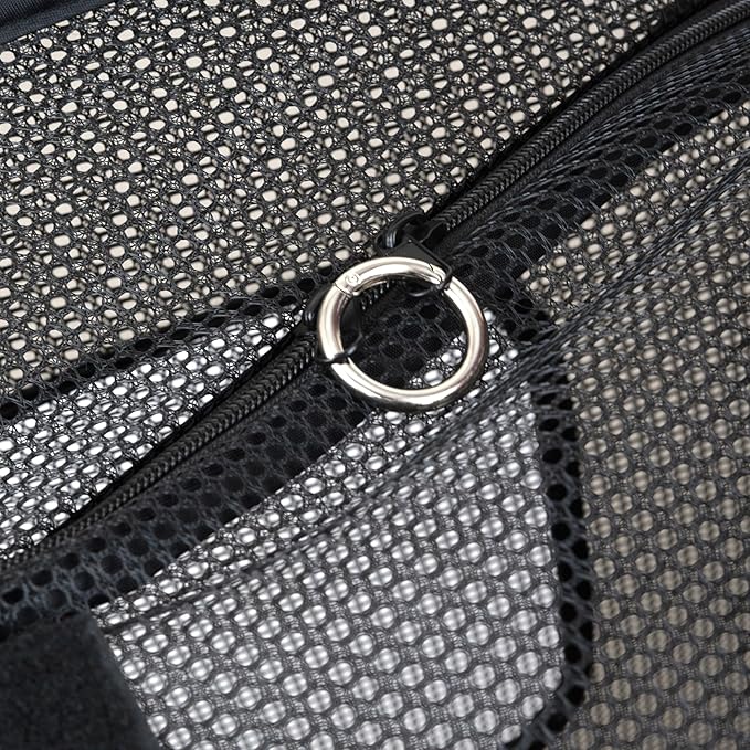 SportPet Designs Soft Sided Cat Carriers, Cat Print 20" - PAWPICO