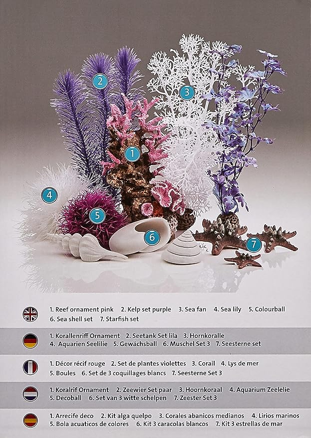 BiOrb Décor Set - 30L Pink Ocean biOrb