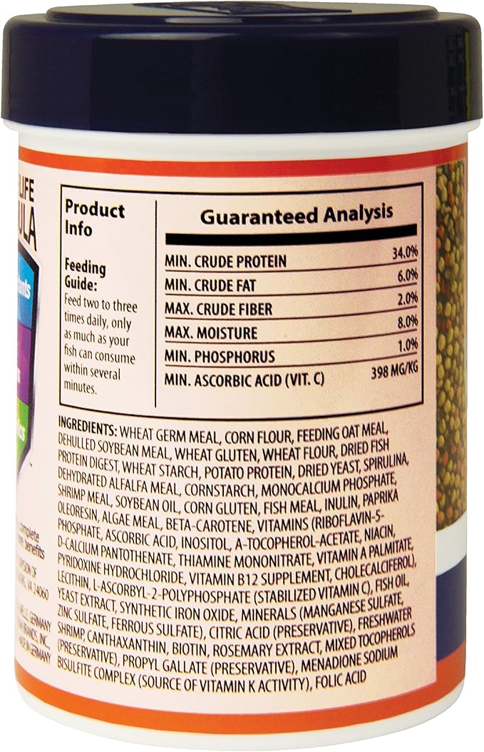 Tetra Goldfish Flakes, Nutritionally Balanced Diet for Aquarium Fish, Vitamin C Enriched Flakes, .42 oz (36 Pack) Tetra
