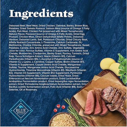 Blue Buffalo Wilderness Rocky Mountain Recipe High-Protein Adult Dry Dog Food Wholesome Red Meat - PAWPICO