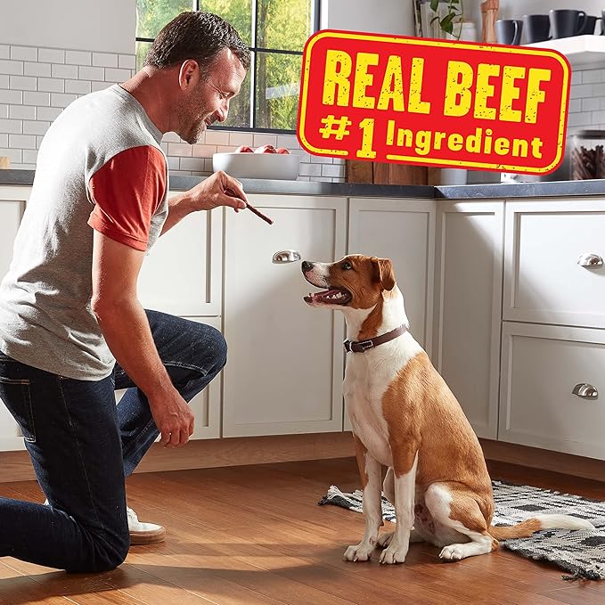 Pup-Peroni Dog Treats, Filet Mignon & Bacon Flavors, 22.5 Ounce, Made with Real Steak - PAWPICO