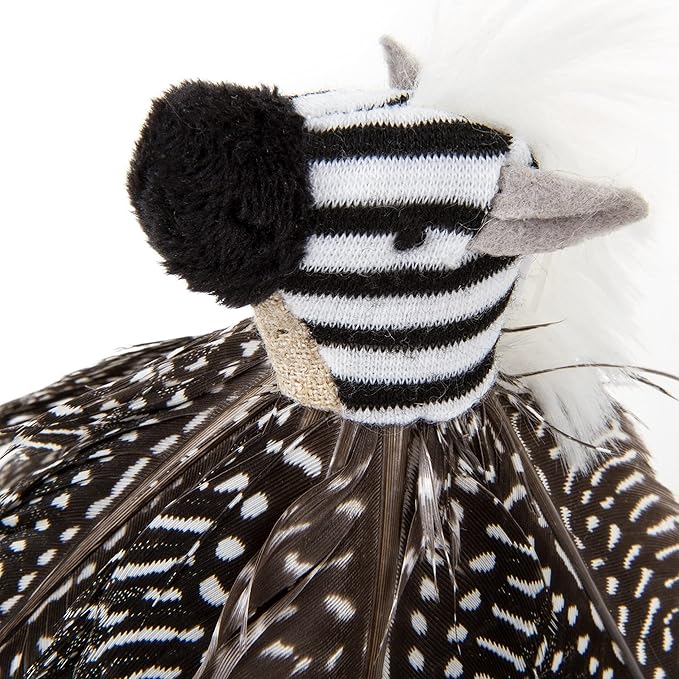 Petlinks HappyNip Zippy Zebra Feather Cat Toy, Contains Silvervine & Catnip - Black/White, One Size - PAWPICO