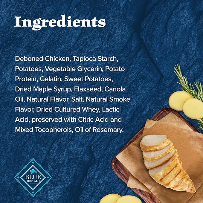 Blue Buffalo Wilderness Wild Bits Soft & Chewy Training Treats for Dogs, Grain-Free, Chicken Recipe, 10-oz. Bag - PAWPICO