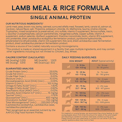 Canidae All Life Stages Dry Dog Food, Lamb Meal & Rice Formula, 15 lbs. - PAWPICO