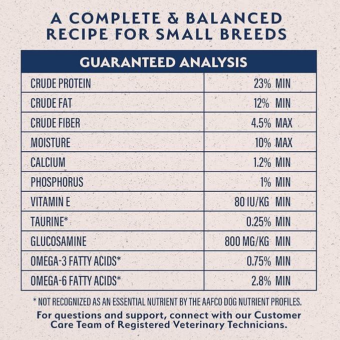 Natural Balance Limited Ingredient Small-Breed Adult Dry Dog Food with Healthy Grains, Beef & Brown Rice, 12 Pound (Pack of 1) - PAWPICO