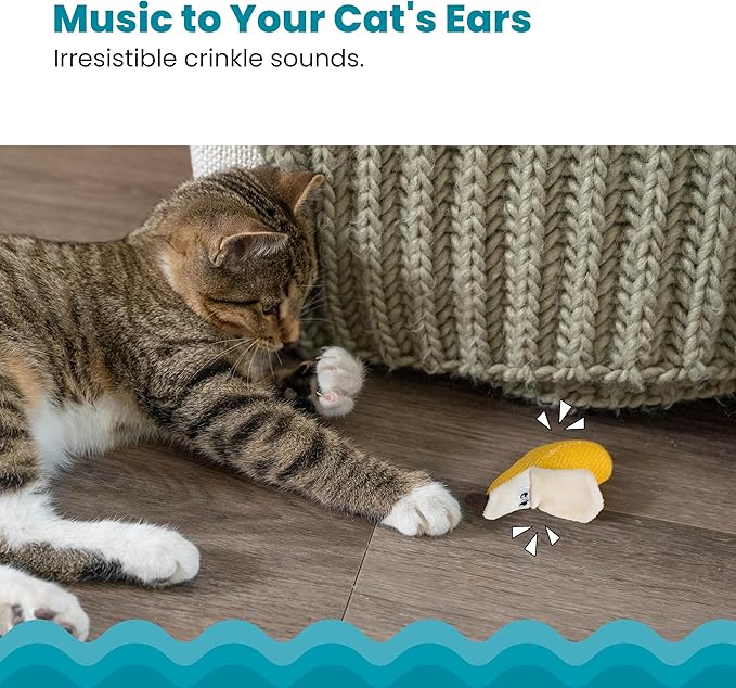 Catstages Dental Banana Catnip Cat Chew Toy - PAWPICO