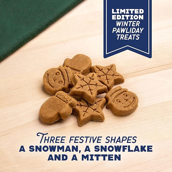 Milk-Bone Limited Edition Winter Pawliday Soft & Chewy Dog Treats, Chicken Recipe, 4.5 Ounce (Pack of 10) - PAWPICO