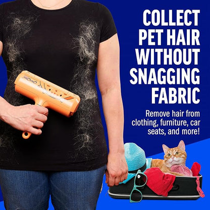 Chom Chom Roller Pet Hair Remover - ChomChom Reusable Cat and Dog Lint Rollers for Furniture, Couch, Car, and Clothes - Limited Cat Edition﻿ - PAWPICO