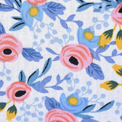 GAMUDA Small Dog Harness Collar and Leash Set, Step in No Chock No Pull Soft Mesh Adjustable Dog Vest Harnesses Plaid Reflective for Dogs Puppy Cats Kitten Rabbit (Blue Flower, L) GAMUDACollarsCollection