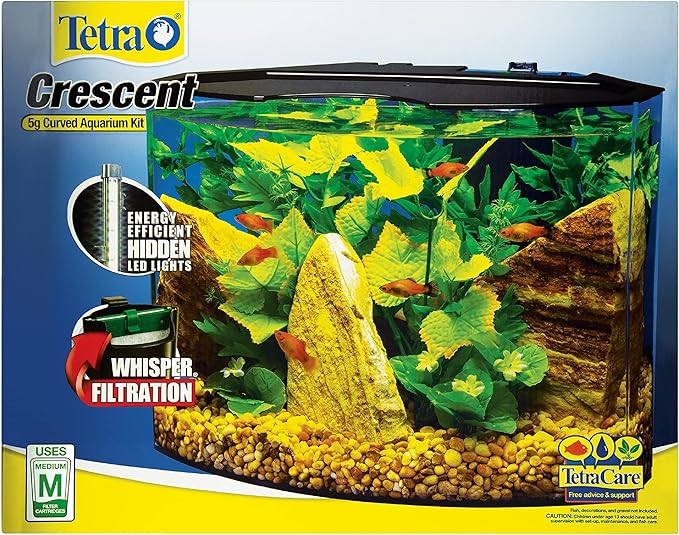 Tetra Aquarium Kit, Fish Tank with Filter & Lights Tetra
