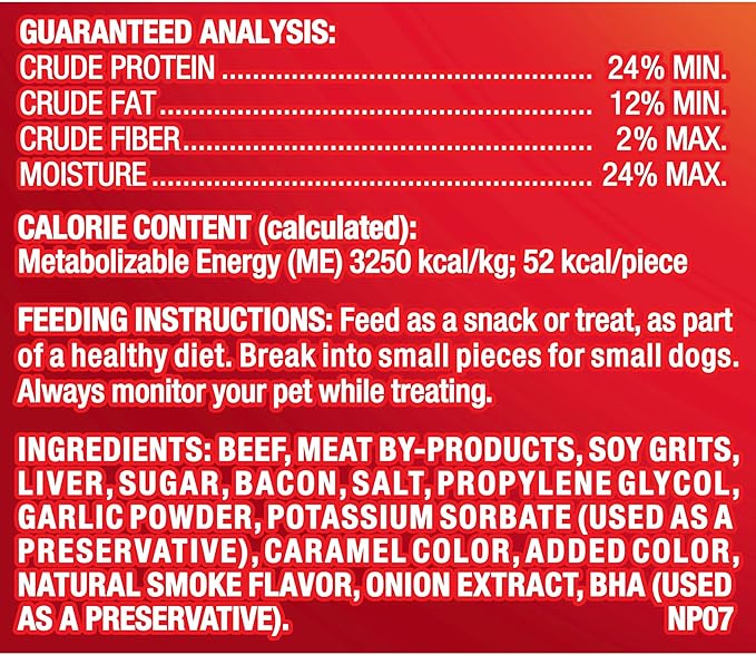 Pup-Peroni Dog Treats, Original Bacon Flavor, 22.5 Ounce, Made with Real Bacon - PAWPICO