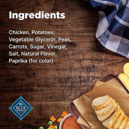 Blue Buffalo Nudges Homestyle Natural Dog Treats, Made in the USA with Real Chicken, Peas, and Carrots, 16-oz. Bag - PAWPICO