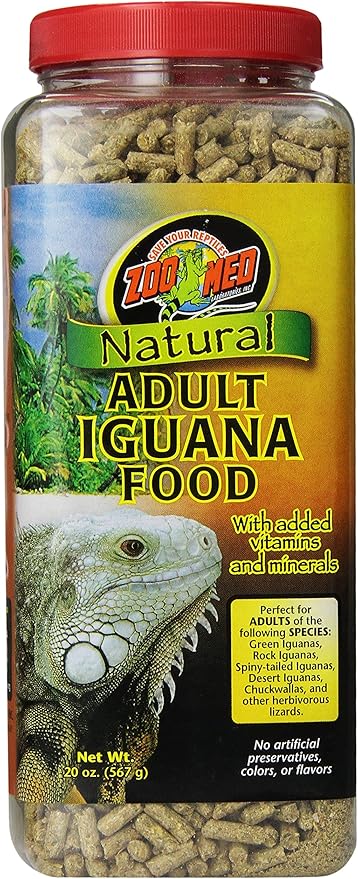 Zoo Med Natural Iguana Food Formula, 20-Ounce, Adult ZooMed