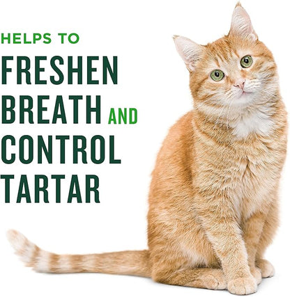 Minties Dental Treats for Cats, Chicken Flavored Treats for Cats, Freshens Breath and Controls Tartar, 2.5oz Minties