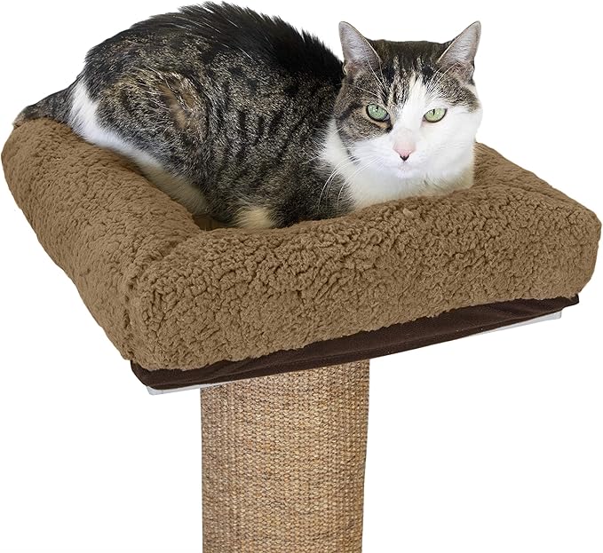 Kitty City Sisal Post Scratcher, Perch Platform - PAWPICO