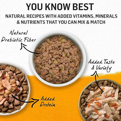 Purina Beyond Grain Free, Natural Pate Wet Dog Food, Grain Free Chicken, Carrot & Pea Recipe - (12) 13 oz. Cans - PAWPICO